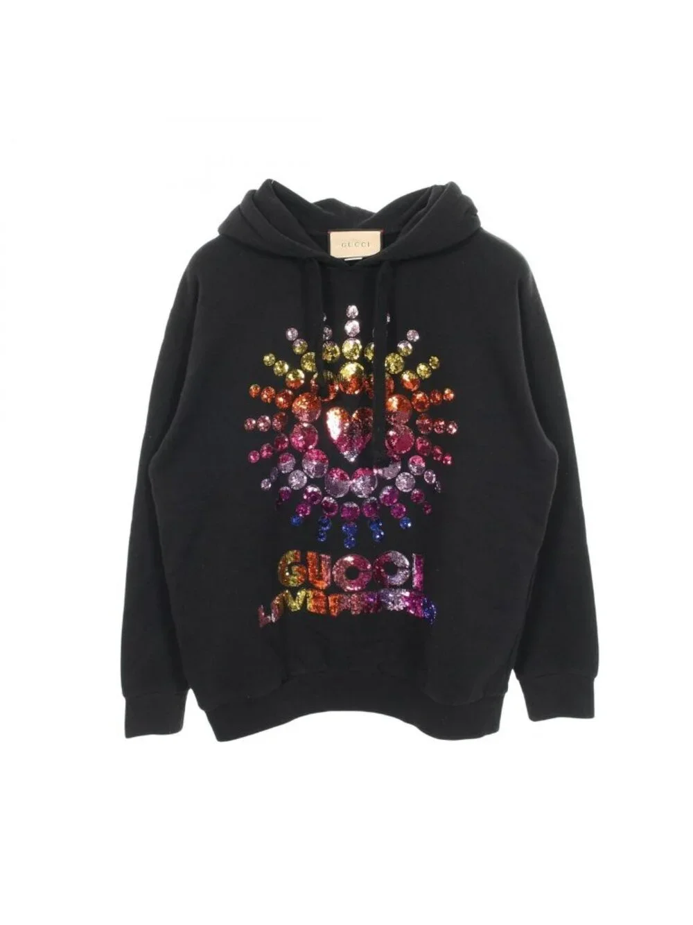 Gucci Hoodie Love Parade Cotton